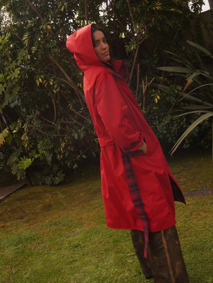 Garden Coat - Rojo 