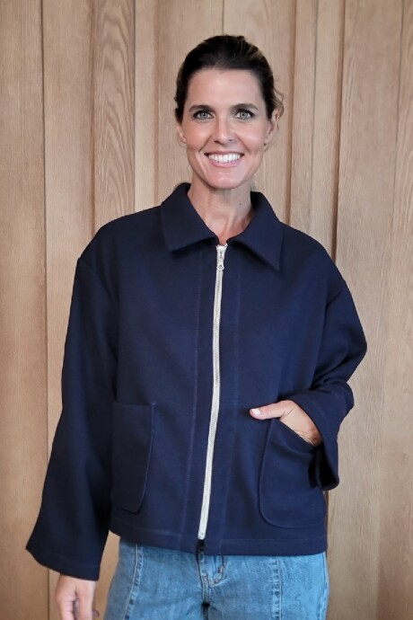 Chaqueta Manhattan Paño azul