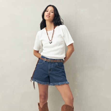 SHORT OMBRA Azul
