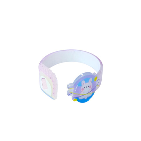 Brazalete acrílico con diseño infantil Brazalete Acrílico Con Diseño Infantil