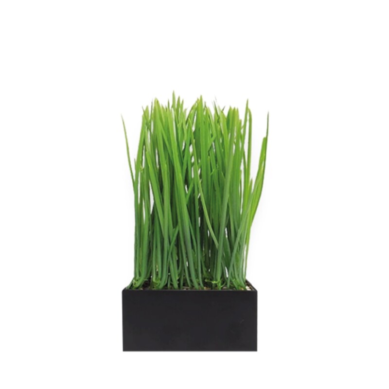 PLANTA ARTIFICIAL EN MACETA 16x8x26CM NEGRO/BLANCO PLANTA ARTIFICIAL EN MACETA 16x8x26CM NEGRO/BLANCO