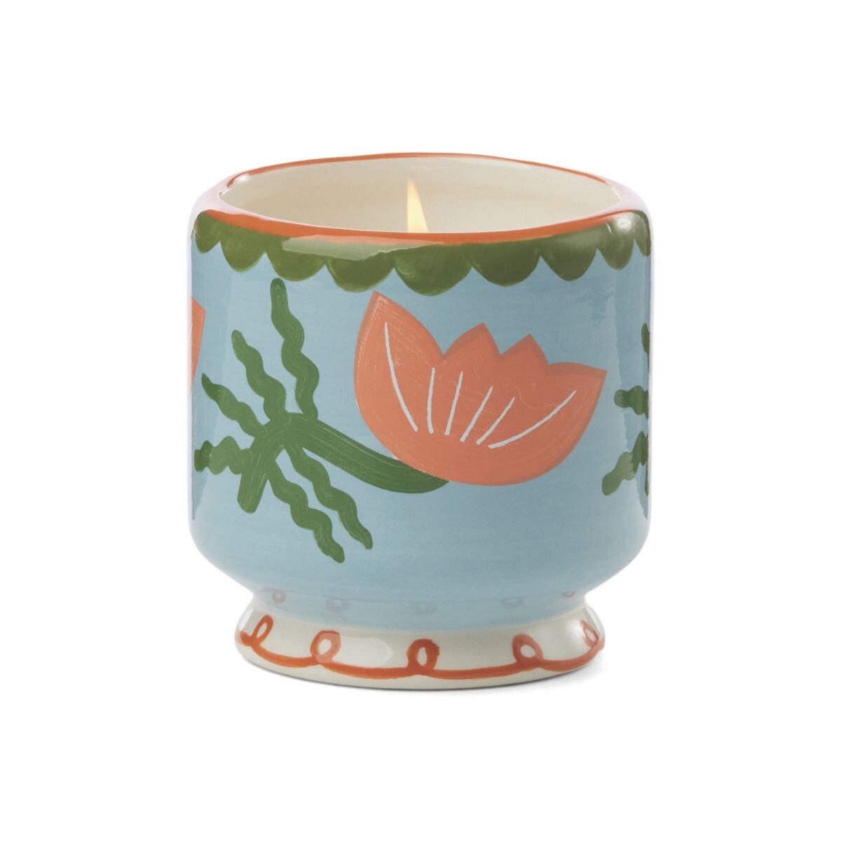 Vela aromática de cerámica 8oz - Cactus Flower 