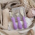 Set X3 Cubiertos Infantiles Marcus & Marcus Agarre Fácil Violeta 1