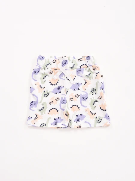 SET BODY + SHORT LITTLE DINO ESTAMPADO 1
