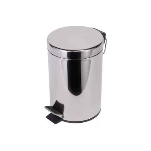 PAPELERA CON PEDAL ACERO INOX 5L PAPELERA CON PEDAL ACERO INOX 5L