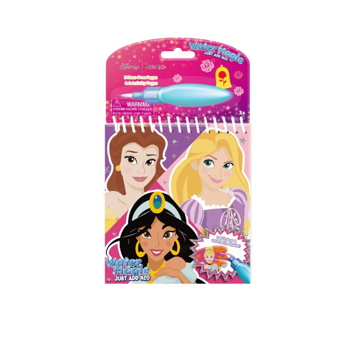 Libro de pintura con agua - Princesas 