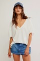 REMERA NINA V Marfil