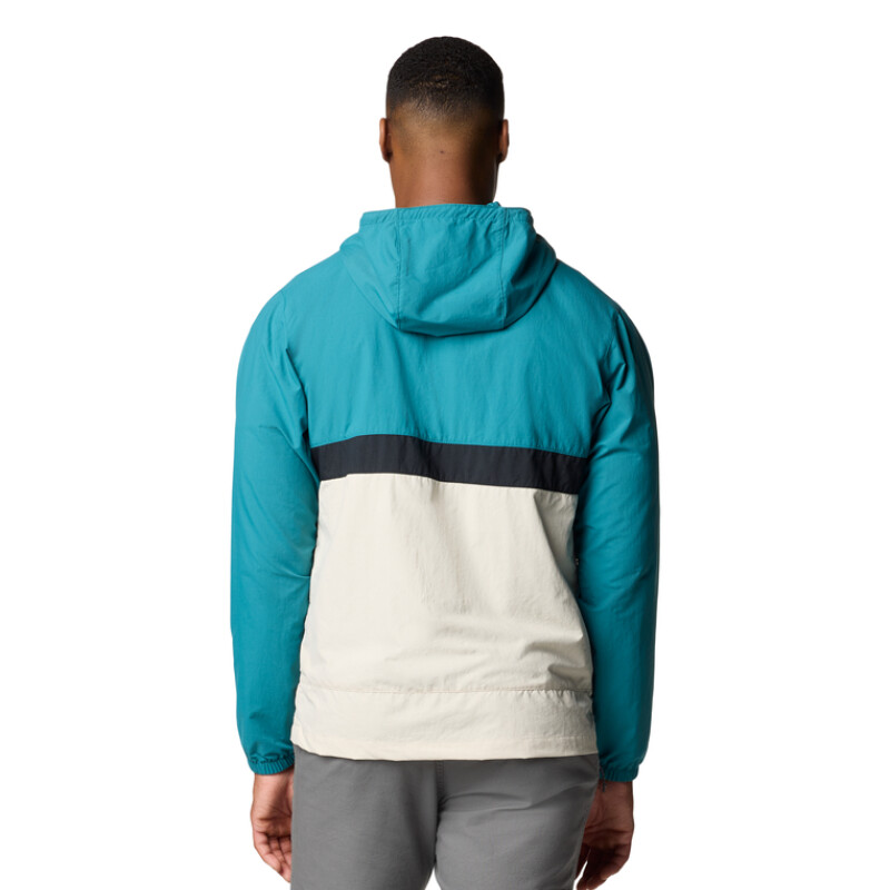 Campera Spire Valley Hooded Hombre River Blue, Circular Linescape