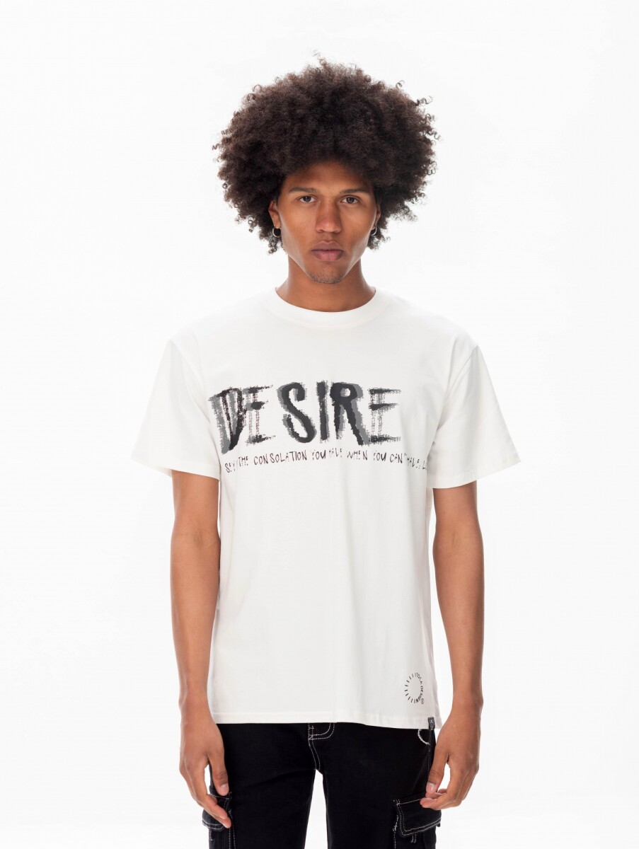 Remera Desire - Blanco 