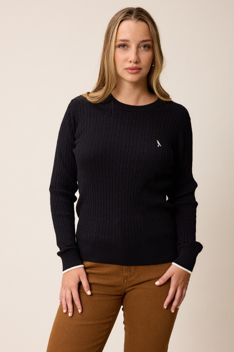 SWEATER DUNAI POLANCO Negro