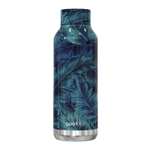 Botella Térmica Acero Quokka 510 ml DEEP JUNGLE