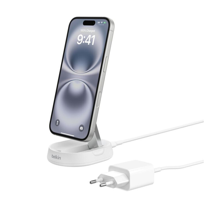 Soporte Magnético Belkin con Carga Inalámbrica Qi2 15W Soporte Magnético Belkin con Carga Inalámbrica Qi2 15W