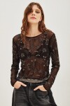 Camisa Mesh Millie Negro