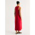VESTIDO FEM VERMELHO MEDIO
