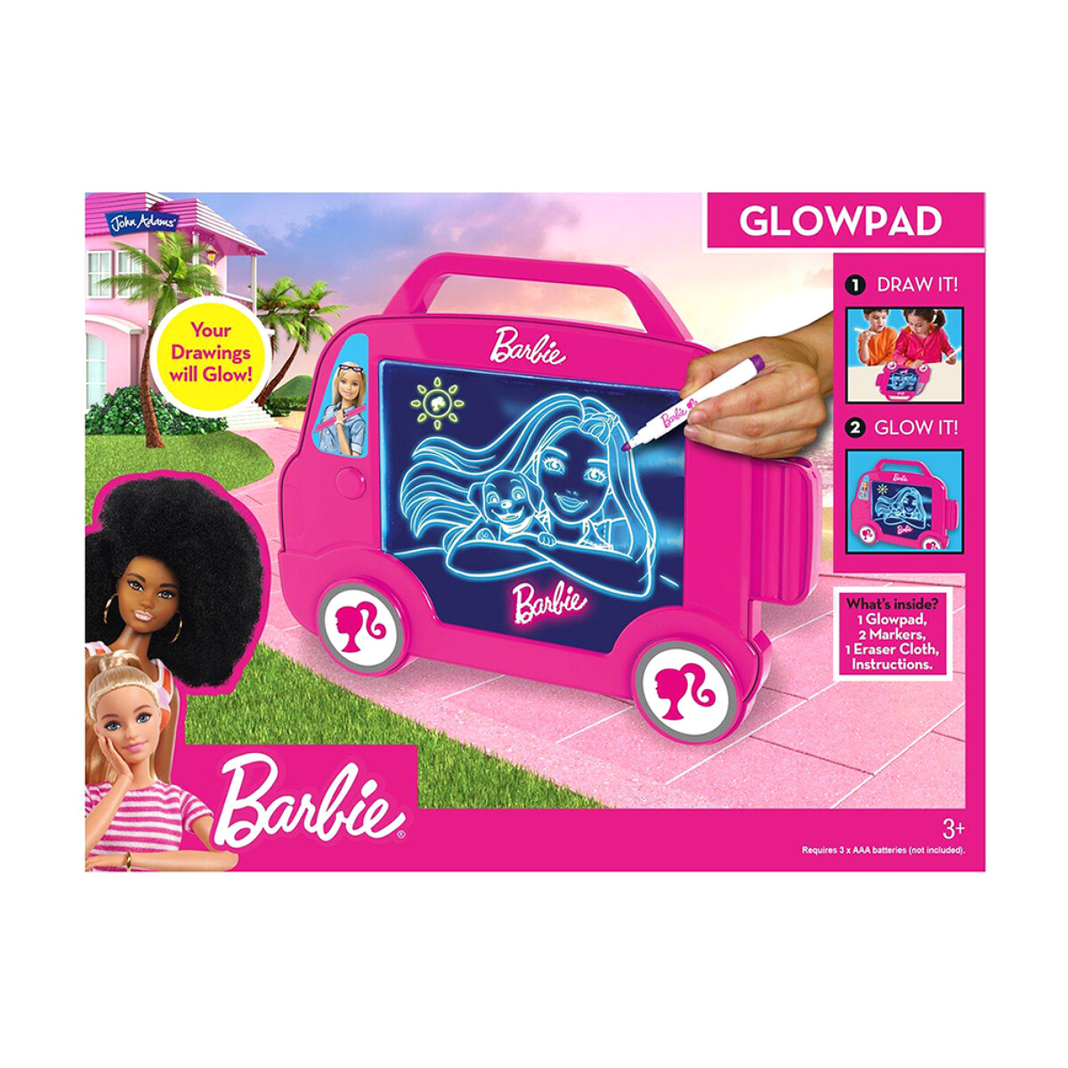 Pizarra Mágica Infantil Barbie - 001 