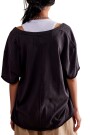 Camiseta Nina V Negro