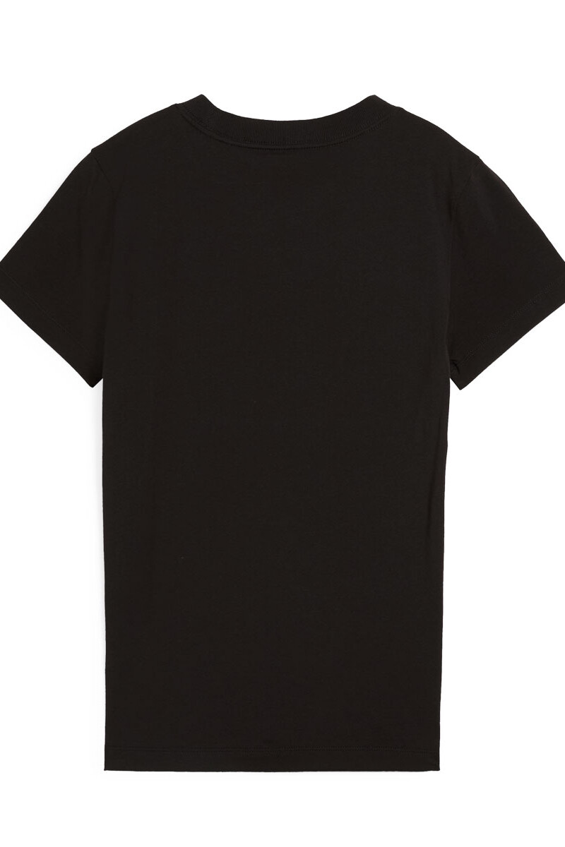 REMERA MUJER PUMA SQUAD GRAPHIC TEE Negro