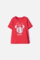 Camiseta niña Minnie ROJO