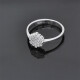 Anillo En Oro 18K Blanco Y Zirconias Anillo En Oro 18K Blanco Y Zirconias