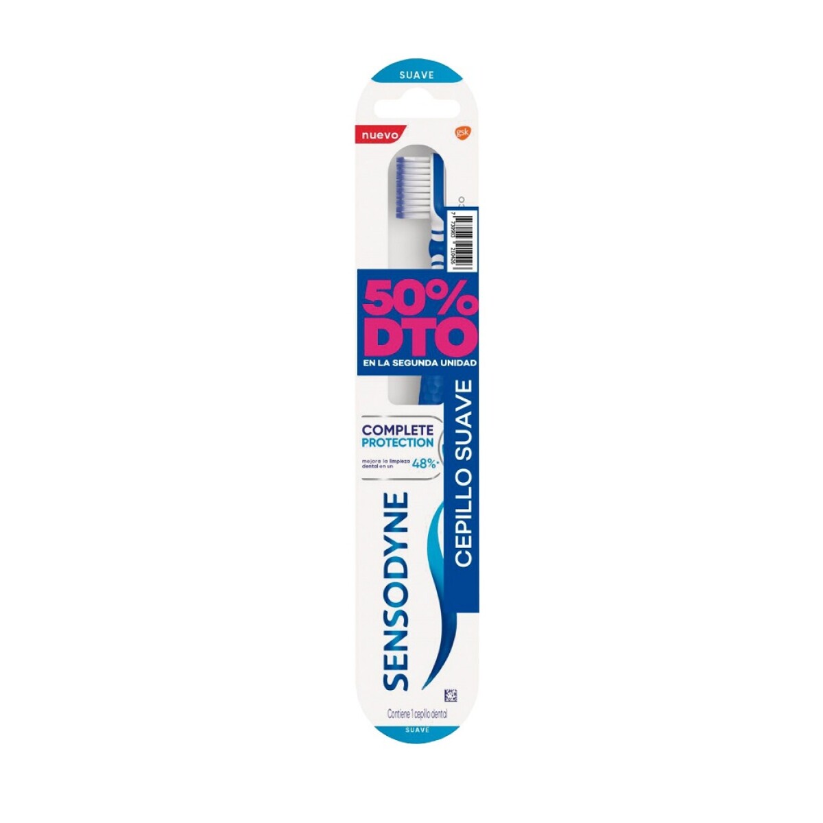 Cepillo De Dientes Sensodyne Complete Suave 2 Uds. 