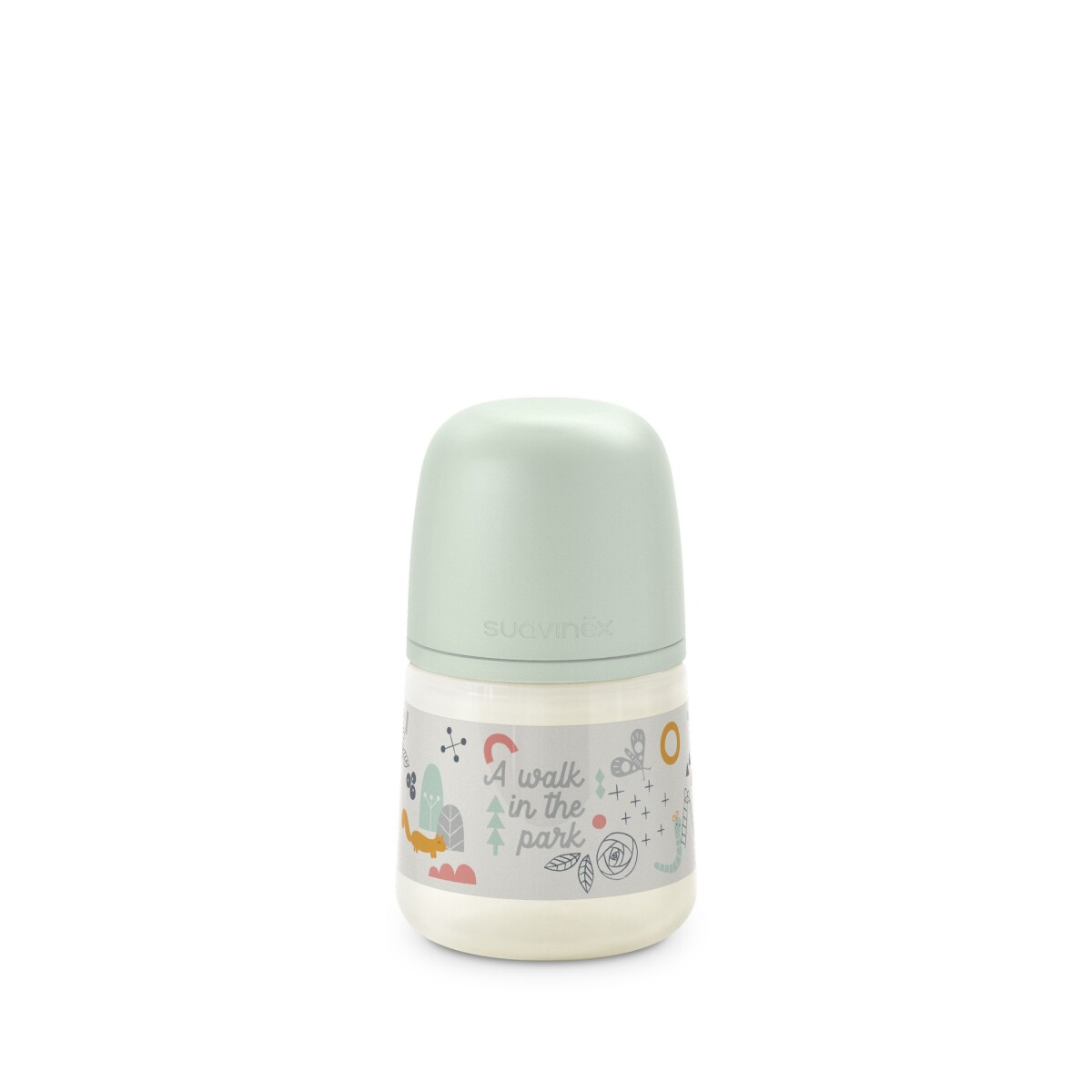 Mamadera Anatómica Suavinex 0-6 Meses Flujo S Verde 150ml 
