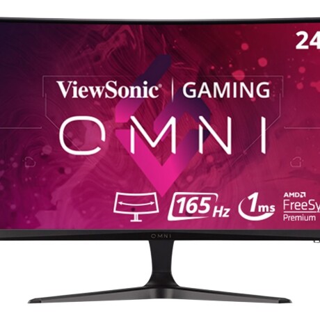 ViewSonic Gaming VX2418C - Monitor LED - gaming - curvado - 24" (23.6" visible) - 1920 x 1080 Full HD (1080p) @ 180 Hz - MVA - 2 ViewSonic Gaming VX2418C - Monitor LED - gaming - curvado - 24" (23.6" visible) - 1920 x 1080 Full HD (1080p) @ 180 Hz - MVA - 2