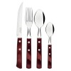 Set De Cubiertos Tramontina Polywood 24 Piezas para Asado Set De Cubiertos Tramontina Polywood 24 Piezas para Asado
