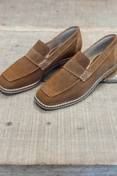 Mocasín Gamuza Whisky Mocasín Gamuza Whisky