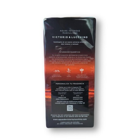 Victorio & Lucchino Aguas Intensas Masculinas 150ml N°8 Ataredecer Magnético