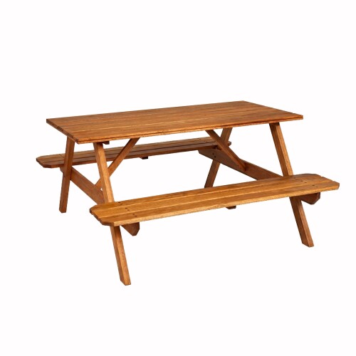 Mesa + 2 bancos de Eucalipto - Pic-Nic Mesa + 2 bancos de Eucalipto - Pic-Nic