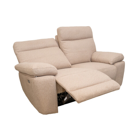 SOFA RECLINER ELECTRICO 3 CUERPOS BEIGE 2517 SOFA RECLINER ELECTRICO 3 CUERPOS BEIGE 2517