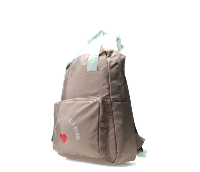 Mochila Las Oreiro Oreiro Love Beige