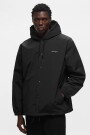 HOODED COACH JACKET Negro