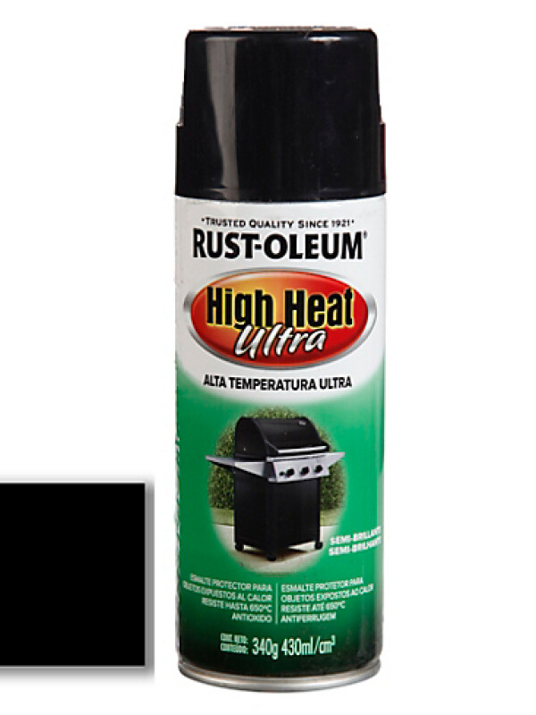 AEROSOL RUST OLEUM ALTA-TEMPERATURA NEGRO- 340GRS N/A