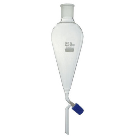 Embudo Separador con Llave Rotaflo 500 mL