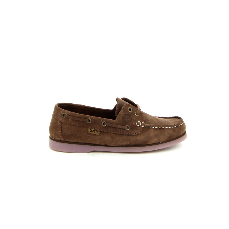 Mocasin Country de hombre Nautico Nobuk Chocolate