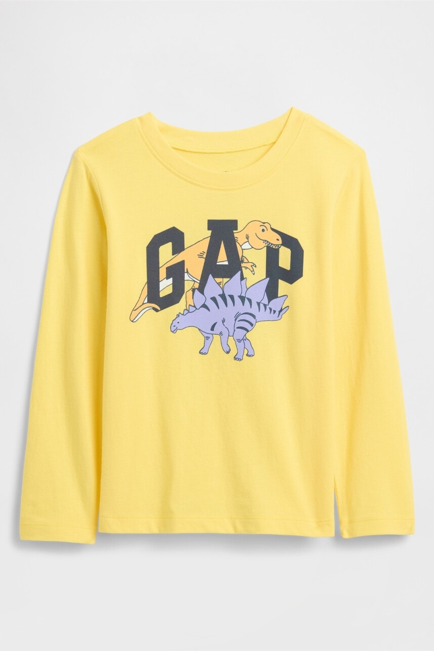 Remera Gràfico Toddler Niño Lemon Drop Yellow