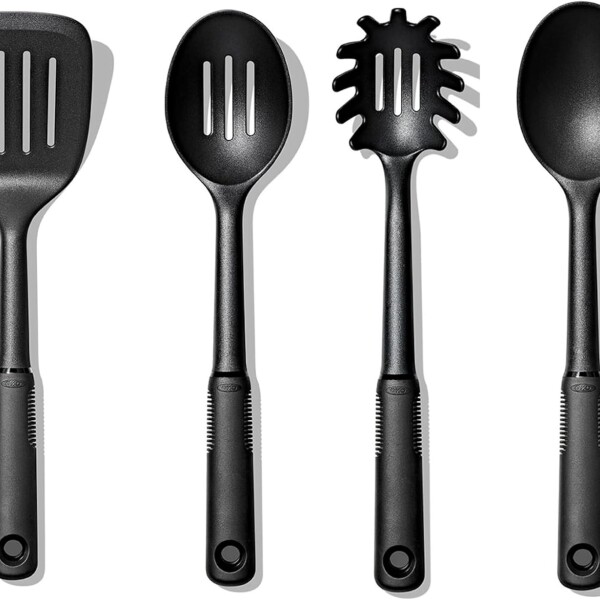 Juego 4 Piezas Utensilios Nylon Negro Oxo Juego 4 Piezas Utensilios Nylon Negro Oxo