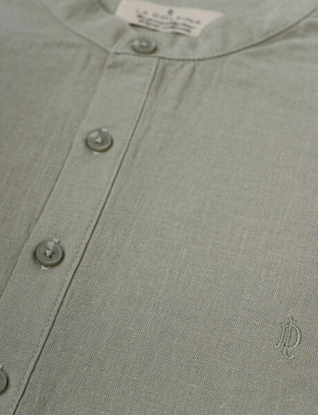 Camisola m/l lino verde claro