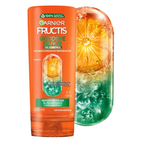 Acondicionador Garnier Fructis Goodbye Daño Oil Control 200ml Acondicionador Garnier Fructis Goodbye Daño Oil Control 200ml