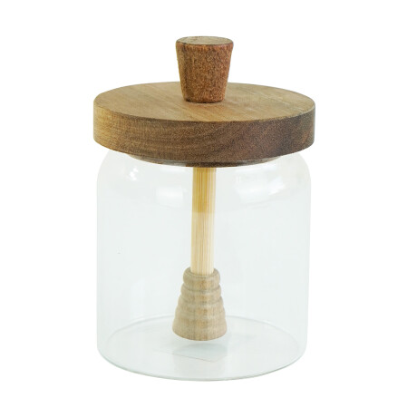 Mielera de vidrio borosilicato 450ml Mielera de vidrio borosilicato 450ml