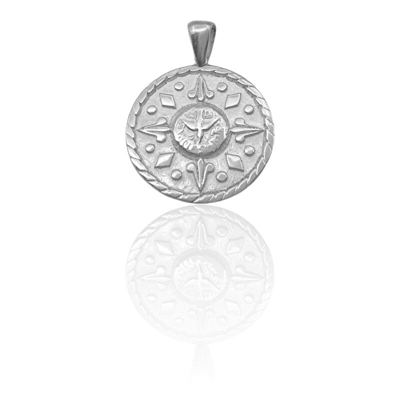 Dije Colgante Espíritu Santo-Plata 925-Sin Piedra-CP3605 sinpiedra