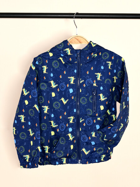 CAMPERA LEON AZUL