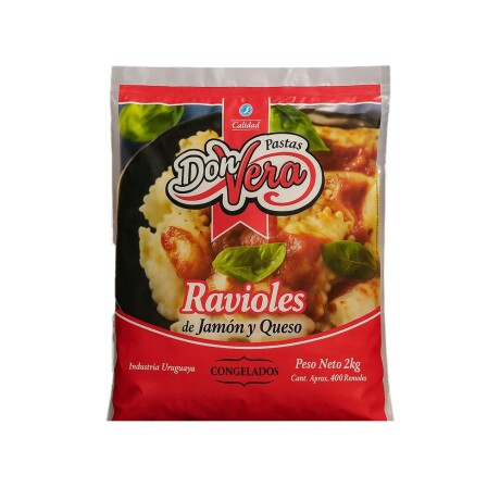 Raviol Don Vera Jamon Y Queso 2 Kilos Raviol Don Vera Jamon Y Queso 2 Kilos