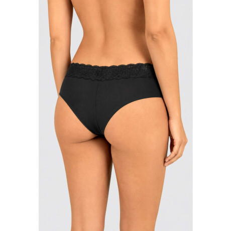 Bikini alta noble Negro