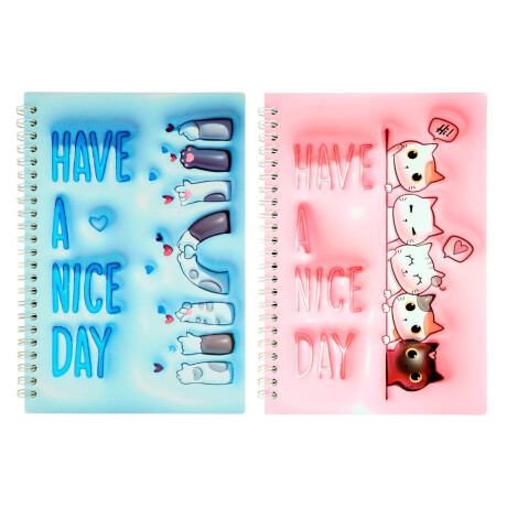 Cuaderno con diseño gatos Cuaderno con diseño gatos