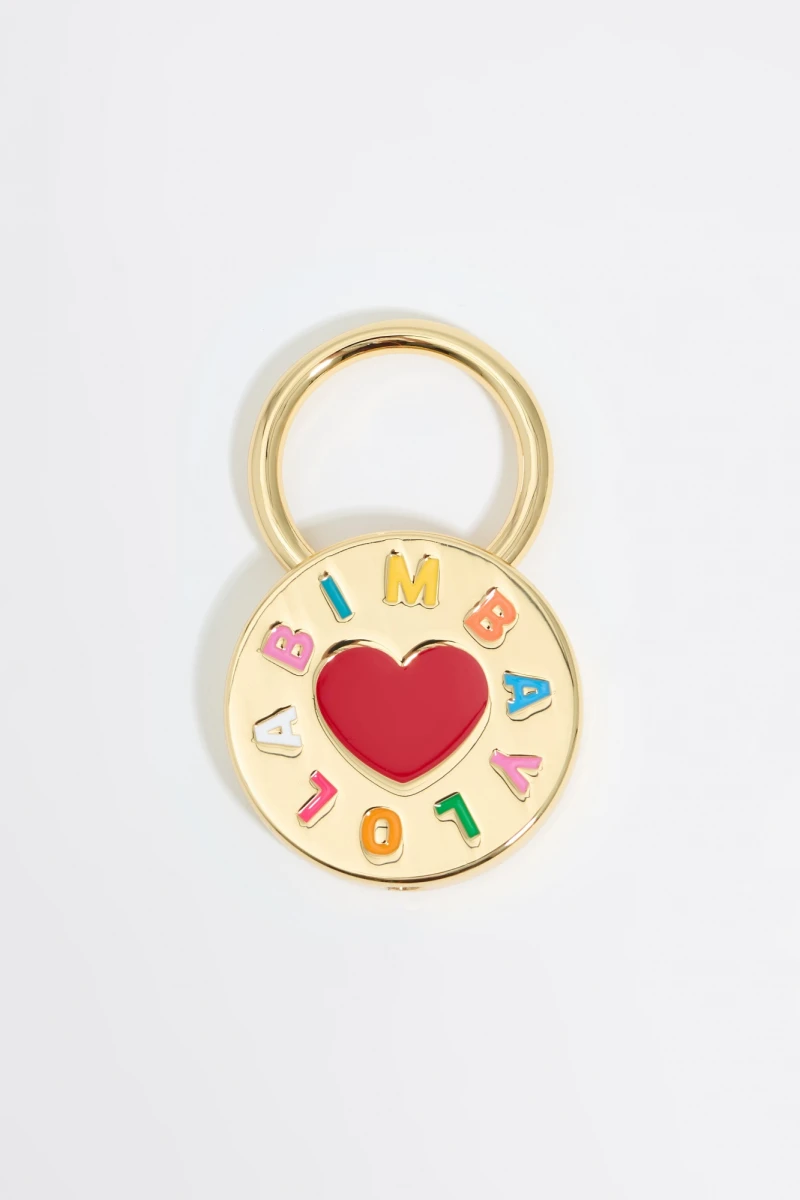 LLAVERO CANDADO LOGO CANDY Oro