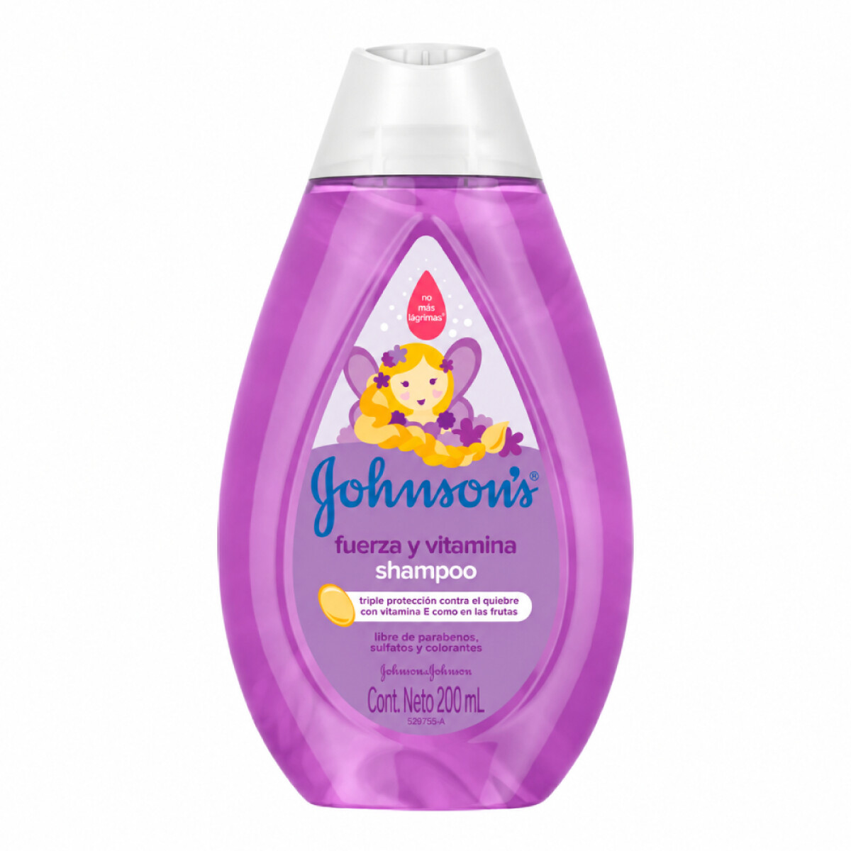 Shampoo Johnson's Baby Fuerza y Vitamina 
