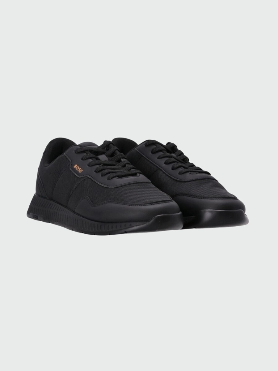 BOSS - Sneakers Titanium Runn Negro 