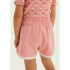 SHORTS FEM ROSA CLARO